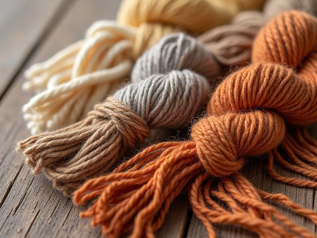 Des échantillons de tissage colorés et texturés, récemment achevés par les participants.